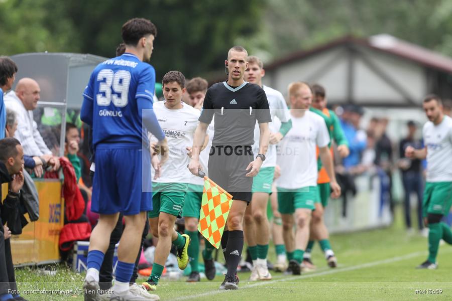 sport, action, Würzburger FV 04, Würzburg, WFV, TSV Großbardorf, TSV, Sepp Endres Sportanlage, Relegation, Landesliga Nordwest, Fussball, Bayernliga Nord, BFV, 01.06.2024 - Bild-ID: 2413659