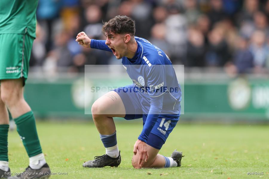 sport, action, Würzburger FV 04, Würzburg, WFV, TSV Großbardorf, TSV, Sepp Endres Sportanlage, Relegation, Landesliga Nordwest, Fussball, Bayernliga Nord, BFV, 01.06.2024 - Bild-ID: 2413663