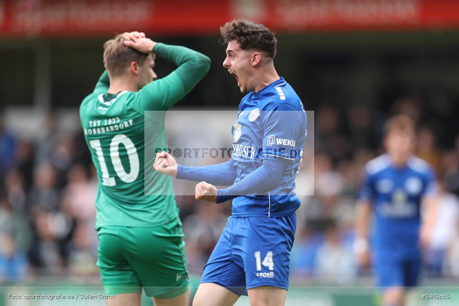 sport, action, Würzburger FV 04, Würzburg, WFV, TSV Großbardorf, TSV, Sepp Endres Sportanlage, Relegation, Landesliga Nordwest, Fussball, Bayernliga Nord, BFV, 01.06.2024 - Bild-ID: 2413665