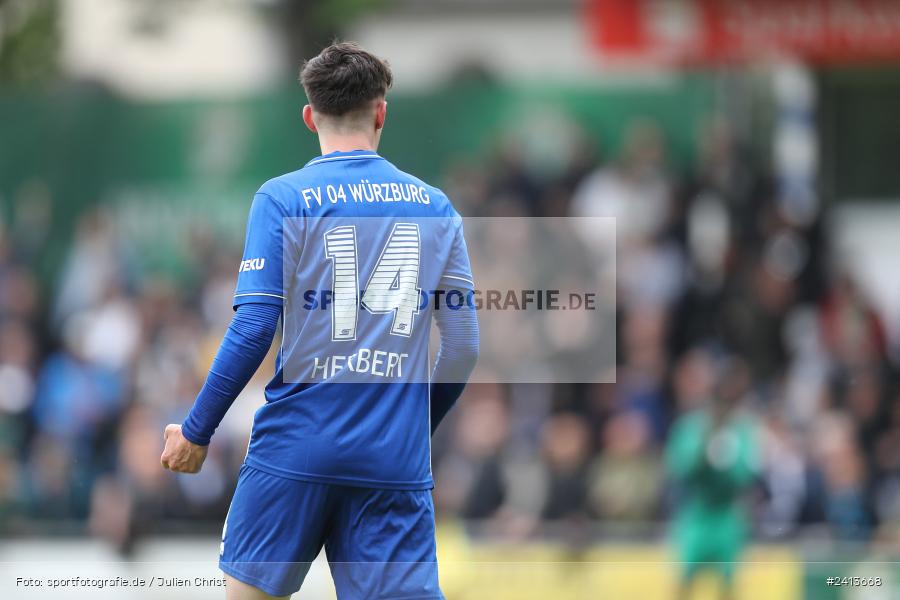 sport, action, Würzburger FV 04, Würzburg, WFV, TSV Großbardorf, TSV, Sepp Endres Sportanlage, Relegation, Landesliga Nordwest, Fussball, Bayernliga Nord, BFV, 01.06.2024 - Bild-ID: 2413668