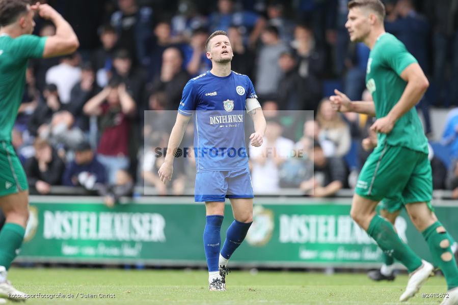 sport, action, Würzburger FV 04, Würzburg, WFV, TSV Großbardorf, TSV, Sepp Endres Sportanlage, Relegation, Landesliga Nordwest, Fussball, Bayernliga Nord, BFV, 01.06.2024 - Bild-ID: 2413672