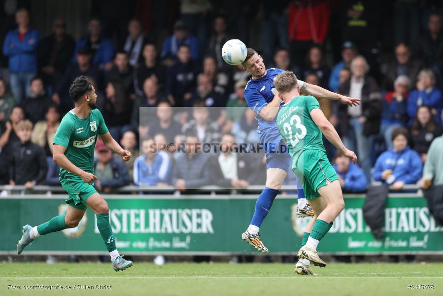 sport, action, Würzburger FV 04, Würzburg, WFV, TSV Großbardorf, TSV, Sepp Endres Sportanlage, Relegation, Landesliga Nordwest, Fussball, Bayernliga Nord, BFV, 01.06.2024 - Bild-ID: 2413678