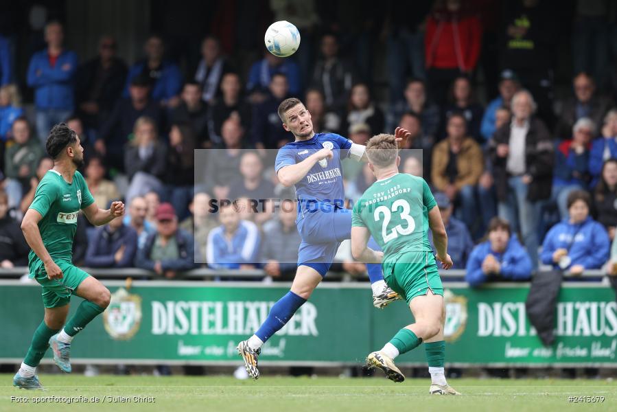 sport, action, Würzburger FV 04, Würzburg, WFV, TSV Großbardorf, TSV, Sepp Endres Sportanlage, Relegation, Landesliga Nordwest, Fussball, Bayernliga Nord, BFV, 01.06.2024 - Bild-ID: 2413679