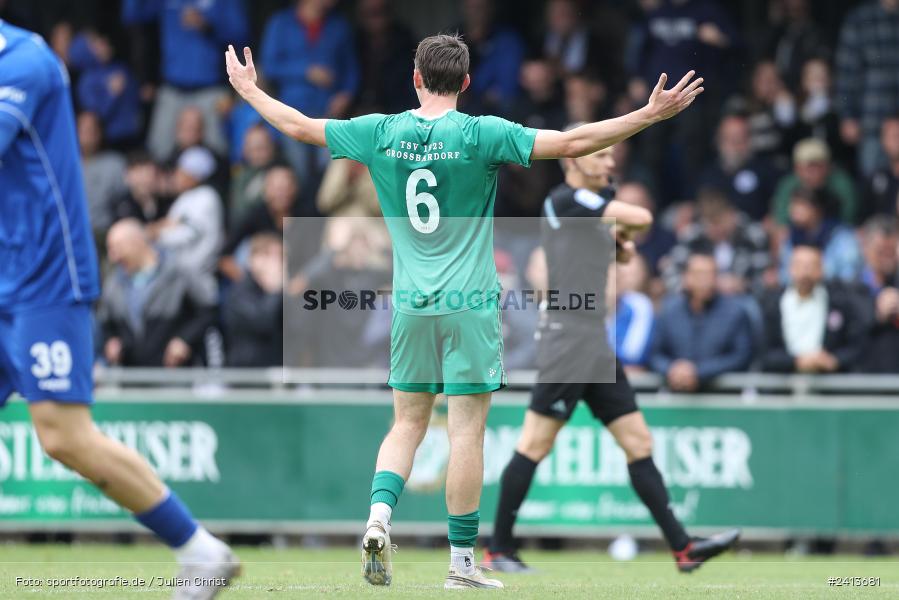 sport, action, Würzburger FV 04, Würzburg, WFV, TSV Großbardorf, TSV, Sepp Endres Sportanlage, Relegation, Landesliga Nordwest, Fussball, Bayernliga Nord, BFV, 01.06.2024 - Bild-ID: 2413681