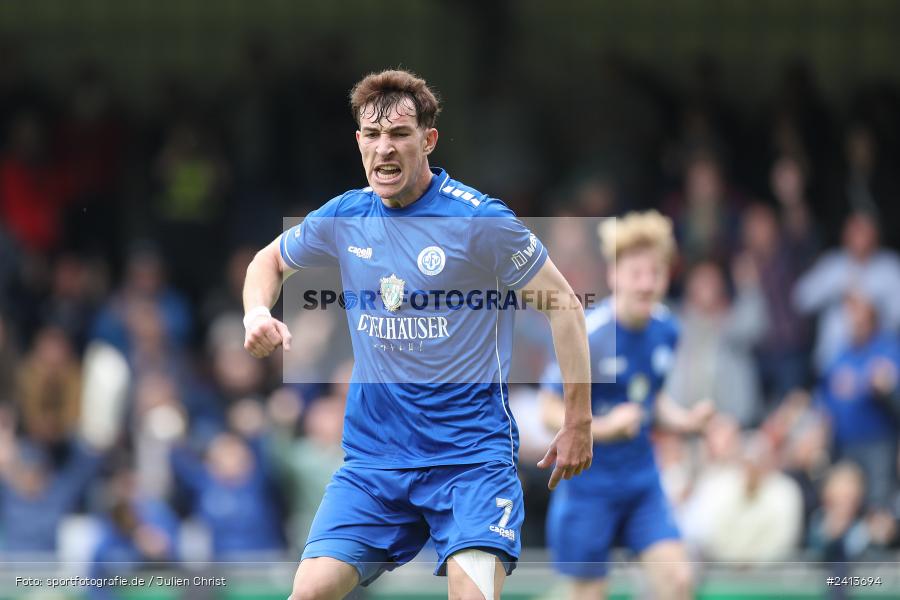 sport, action, Würzburger FV 04, Würzburg, WFV, TSV Großbardorf, TSV, Sepp Endres Sportanlage, Relegation, Landesliga Nordwest, Fussball, Bayernliga Nord, BFV, 01.06.2024 - Bild-ID: 2413694