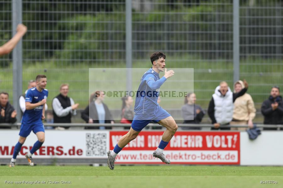 sport, action, Würzburger FV 04, Würzburg, WFV, TSV Großbardorf, TSV, Sepp Endres Sportanlage, Relegation, Landesliga Nordwest, Fussball, Bayernliga Nord, BFV, 01.06.2024 - Bild-ID: 2413706