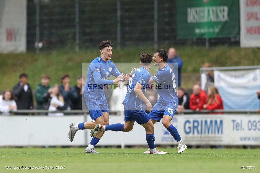 sport, action, Würzburger FV 04, Würzburg, WFV, TSV Großbardorf, TSV, Sepp Endres Sportanlage, Relegation, Landesliga Nordwest, Fussball, Bayernliga Nord, BFV, 01.06.2024 - Bild-ID: 2413711