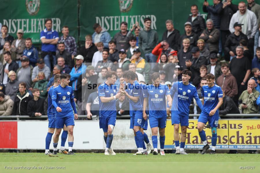 sport, action, Würzburger FV 04, Würzburg, WFV, TSV Großbardorf, TSV, Sepp Endres Sportanlage, Relegation, Landesliga Nordwest, Fussball, Bayernliga Nord, BFV, 01.06.2024 - Bild-ID: 2413727