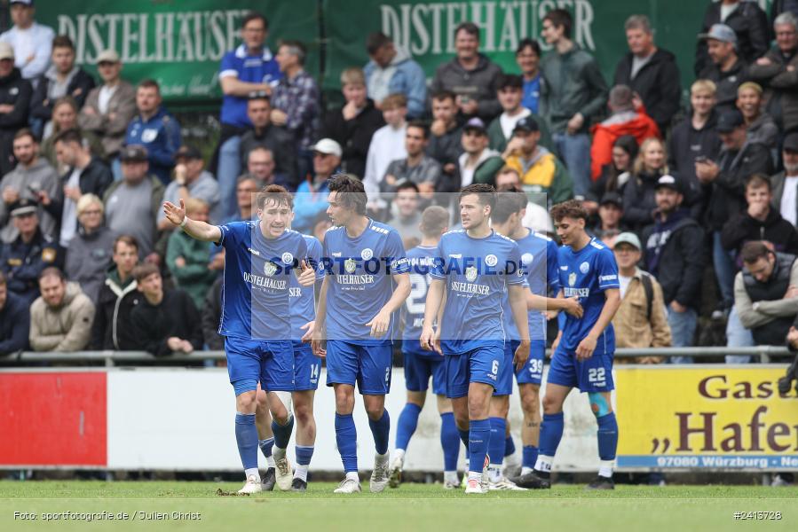 sport, action, Würzburger FV 04, Würzburg, WFV, TSV Großbardorf, TSV, Sepp Endres Sportanlage, Relegation, Landesliga Nordwest, Fussball, Bayernliga Nord, BFV, 01.06.2024 - Bild-ID: 2413728