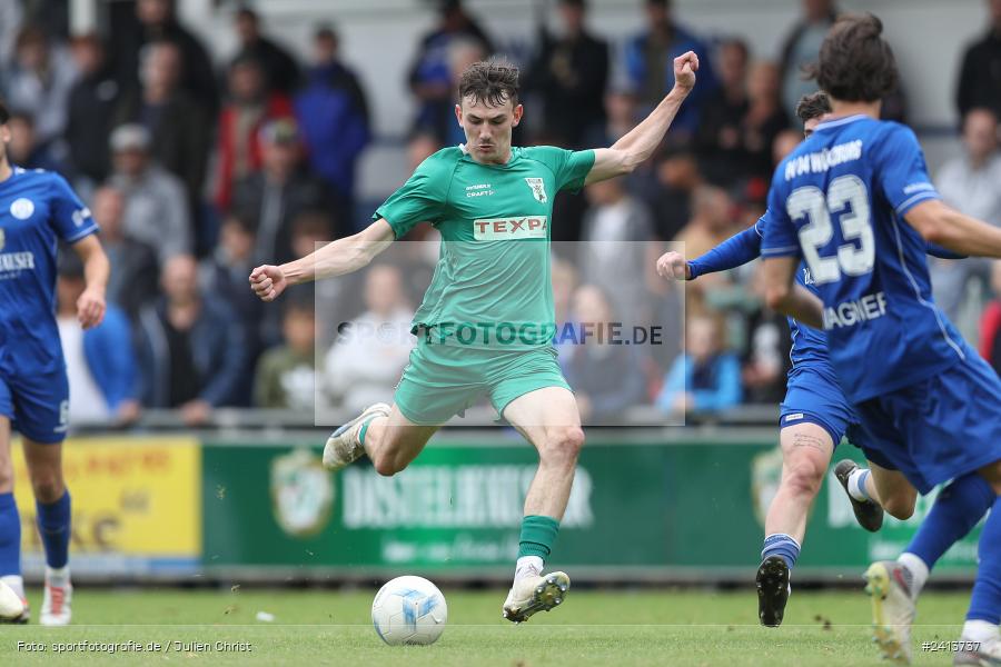 sport, action, Würzburger FV 04, Würzburg, WFV, TSV Großbardorf, TSV, Sepp Endres Sportanlage, Relegation, Landesliga Nordwest, Fussball, Bayernliga Nord, BFV, 01.06.2024 - Bild-ID: 2413737