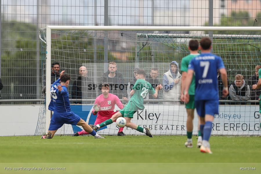 sport, action, Würzburger FV 04, Würzburg, WFV, TSV Großbardorf, TSV, Sepp Endres Sportanlage, Relegation, Landesliga Nordwest, Fussball, Bayernliga Nord, BFV, 01.06.2024 - Bild-ID: 2413744