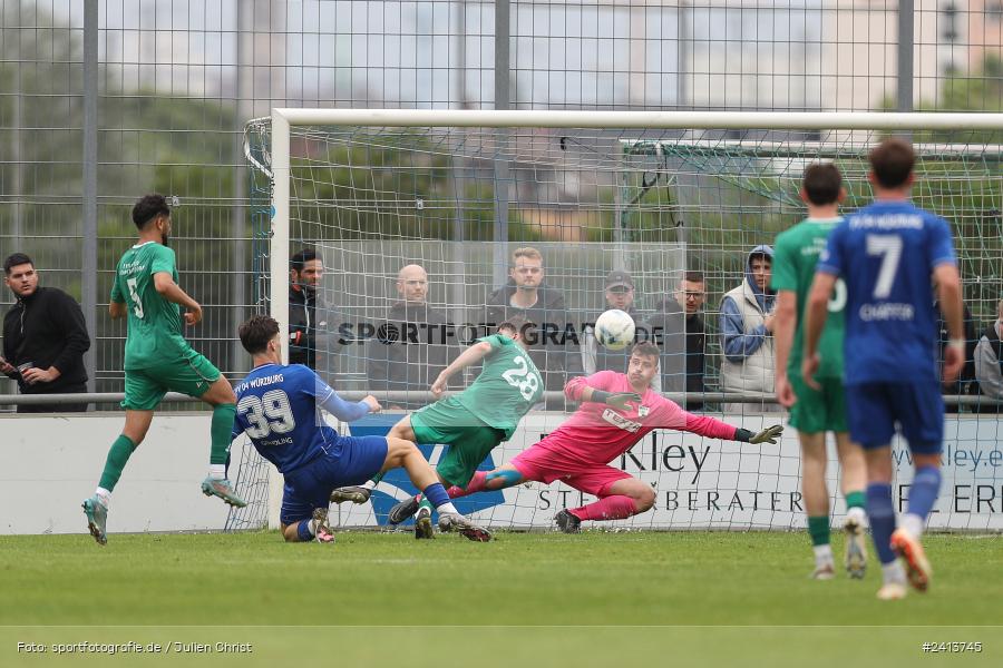 sport, action, Würzburger FV 04, Würzburg, WFV, TSV Großbardorf, TSV, Sepp Endres Sportanlage, Relegation, Landesliga Nordwest, Fussball, Bayernliga Nord, BFV, 01.06.2024 - Bild-ID: 2413745
