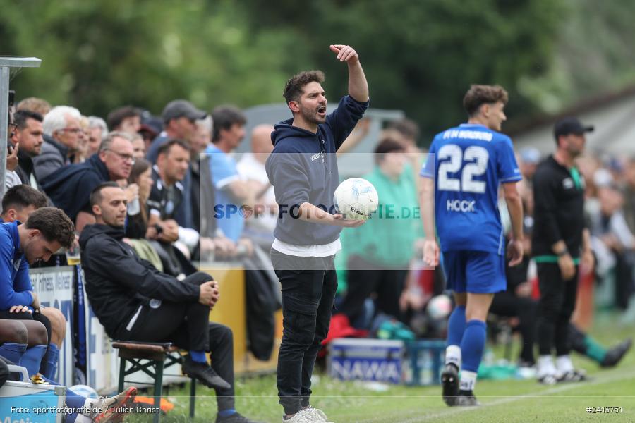 sport, action, Würzburger FV 04, Würzburg, WFV, TSV Großbardorf, TSV, Sepp Endres Sportanlage, Relegation, Landesliga Nordwest, Fussball, Bayernliga Nord, BFV, 01.06.2024 - Bild-ID: 2413751