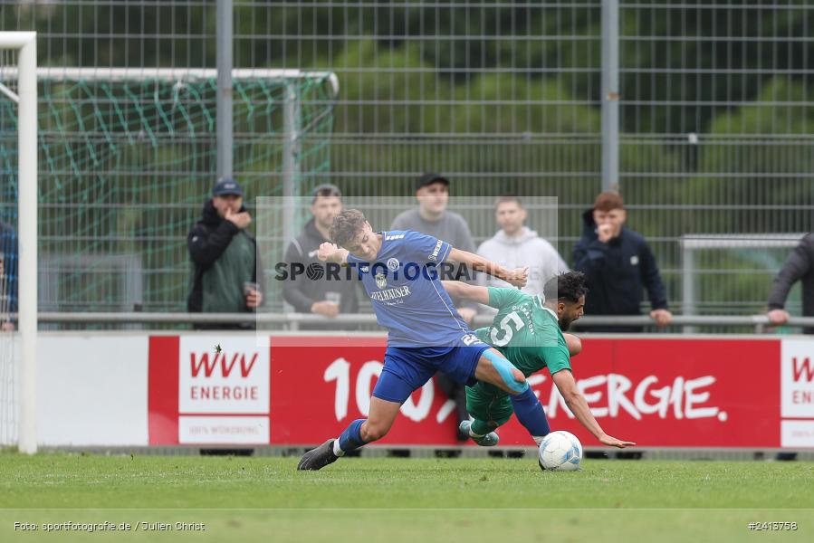 sport, action, Würzburger FV 04, Würzburg, WFV, TSV Großbardorf, TSV, Sepp Endres Sportanlage, Relegation, Landesliga Nordwest, Fussball, Bayernliga Nord, BFV, 01.06.2024 - Bild-ID: 2413758