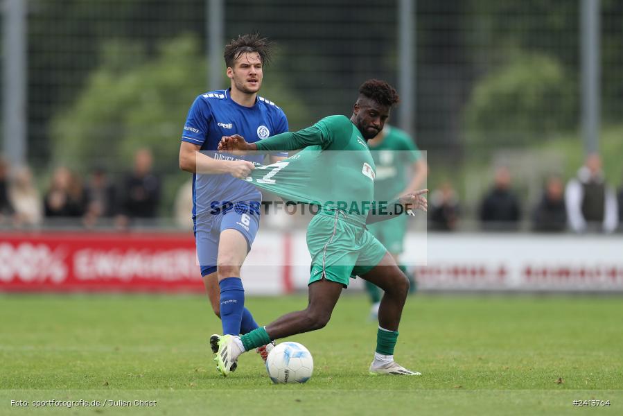 sport, action, Würzburger FV 04, Würzburg, WFV, TSV Großbardorf, TSV, Sepp Endres Sportanlage, Relegation, Landesliga Nordwest, Fussball, Bayernliga Nord, BFV, 01.06.2024 - Bild-ID: 2413764
