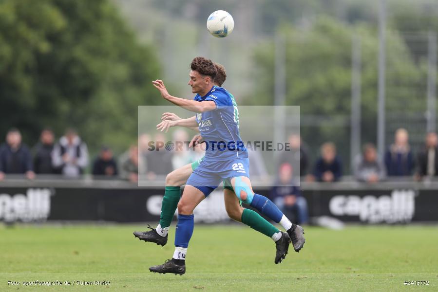 sport, action, Würzburger FV 04, Würzburg, WFV, TSV Großbardorf, TSV, Sepp Endres Sportanlage, Relegation, Landesliga Nordwest, Fussball, Bayernliga Nord, BFV, 01.06.2024 - Bild-ID: 2413772