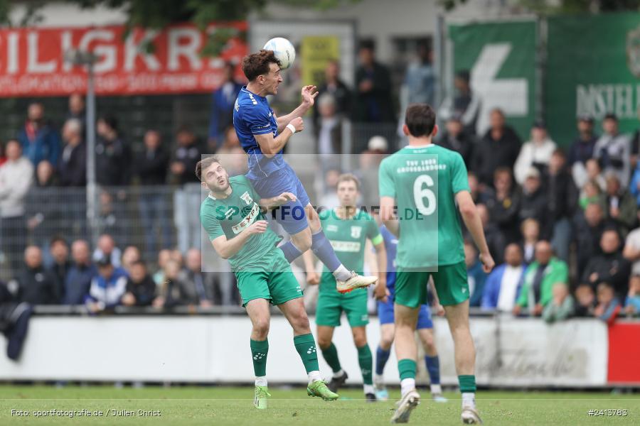 sport, action, Würzburger FV 04, Würzburg, WFV, TSV Großbardorf, TSV, Sepp Endres Sportanlage, Relegation, Landesliga Nordwest, Fussball, Bayernliga Nord, BFV, 01.06.2024 - Bild-ID: 2413783