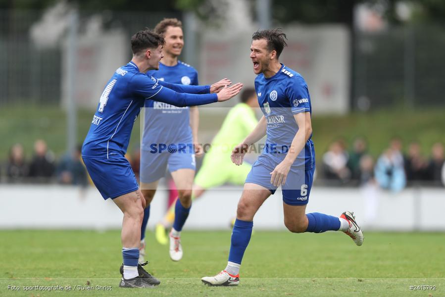 sport, action, Würzburger FV 04, Würzburg, WFV, TSV Großbardorf, TSV, Sepp Endres Sportanlage, Relegation, Landesliga Nordwest, Fussball, Bayernliga Nord, BFV, 01.06.2024 - Bild-ID: 2413792