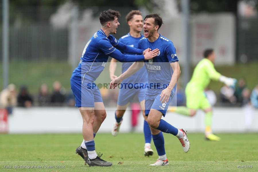 sport, action, Würzburger FV 04, Würzburg, WFV, TSV Großbardorf, TSV, Sepp Endres Sportanlage, Relegation, Landesliga Nordwest, Fussball, Bayernliga Nord, BFV, 01.06.2024 - Bild-ID: 2413793
