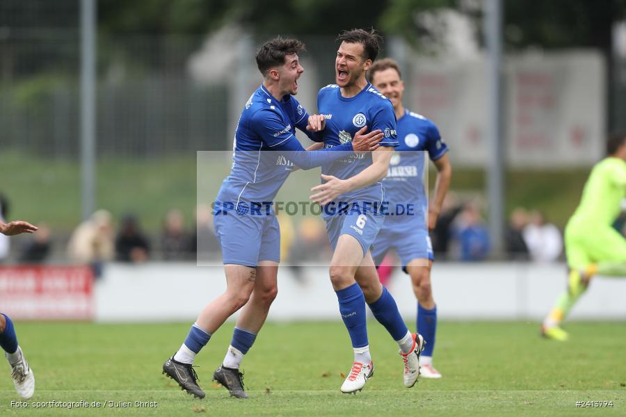 sport, action, Würzburger FV 04, Würzburg, WFV, TSV Großbardorf, TSV, Sepp Endres Sportanlage, Relegation, Landesliga Nordwest, Fussball, Bayernliga Nord, BFV, 01.06.2024 - Bild-ID: 2413794