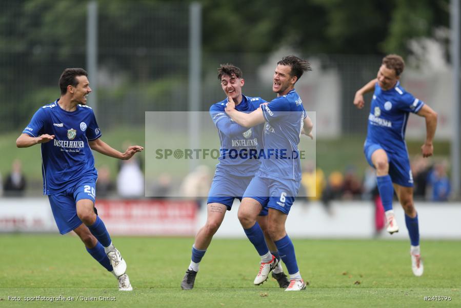 sport, action, Würzburger FV 04, Würzburg, WFV, TSV Großbardorf, TSV, Sepp Endres Sportanlage, Relegation, Landesliga Nordwest, Fussball, Bayernliga Nord, BFV, 01.06.2024 - Bild-ID: 2413796