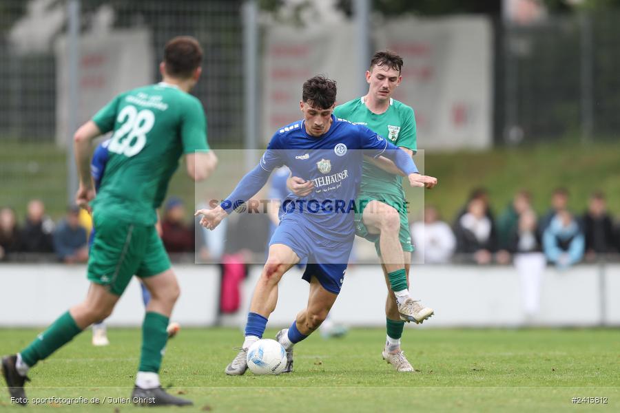 sport, action, Würzburger FV 04, Würzburg, WFV, TSV Großbardorf, TSV, Sepp Endres Sportanlage, Relegation, Landesliga Nordwest, Fussball, Bayernliga Nord, BFV, 01.06.2024 - Bild-ID: 2413812