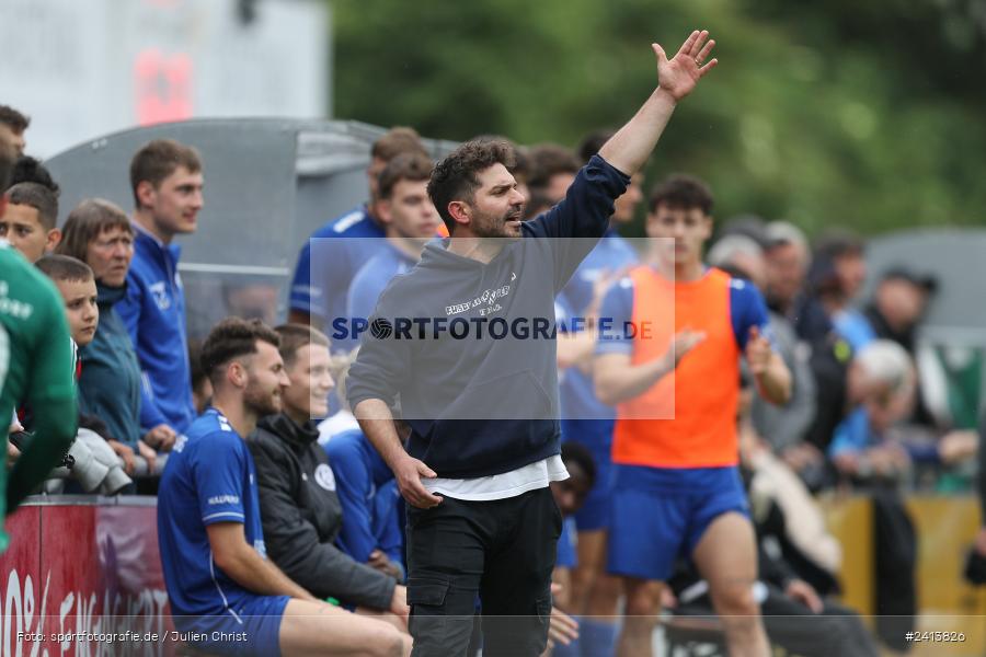 sport, action, Würzburger FV 04, Würzburg, WFV, TSV Großbardorf, TSV, Sepp Endres Sportanlage, Relegation, Landesliga Nordwest, Fussball, Bayernliga Nord, BFV, 01.06.2024 - Bild-ID: 2413826