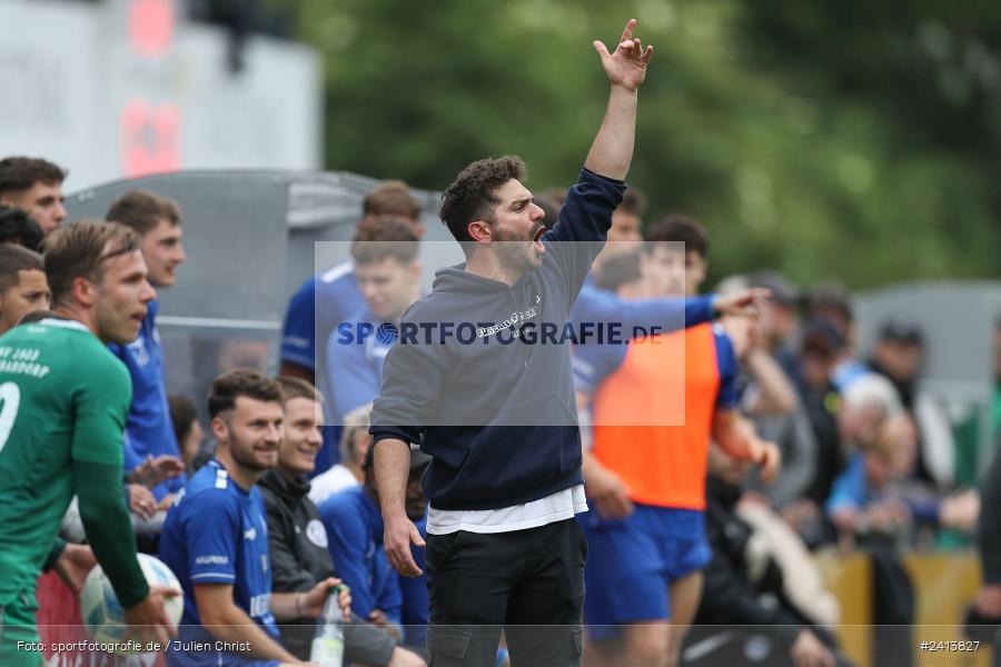 sport, action, Würzburger FV 04, Würzburg, WFV, TSV Großbardorf, TSV, Sepp Endres Sportanlage, Relegation, Landesliga Nordwest, Fussball, Bayernliga Nord, BFV, 01.06.2024 - Bild-ID: 2413827