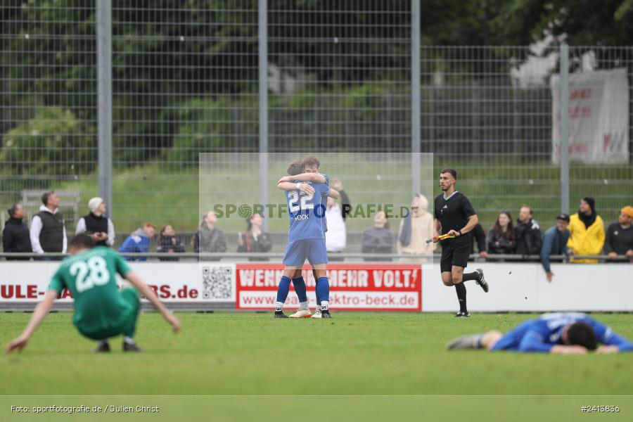 sport, action, Würzburger FV 04, Würzburg, WFV, TSV Großbardorf, TSV, Sepp Endres Sportanlage, Relegation, Landesliga Nordwest, Fussball, Bayernliga Nord, BFV, 01.06.2024 - Bild-ID: 2413836