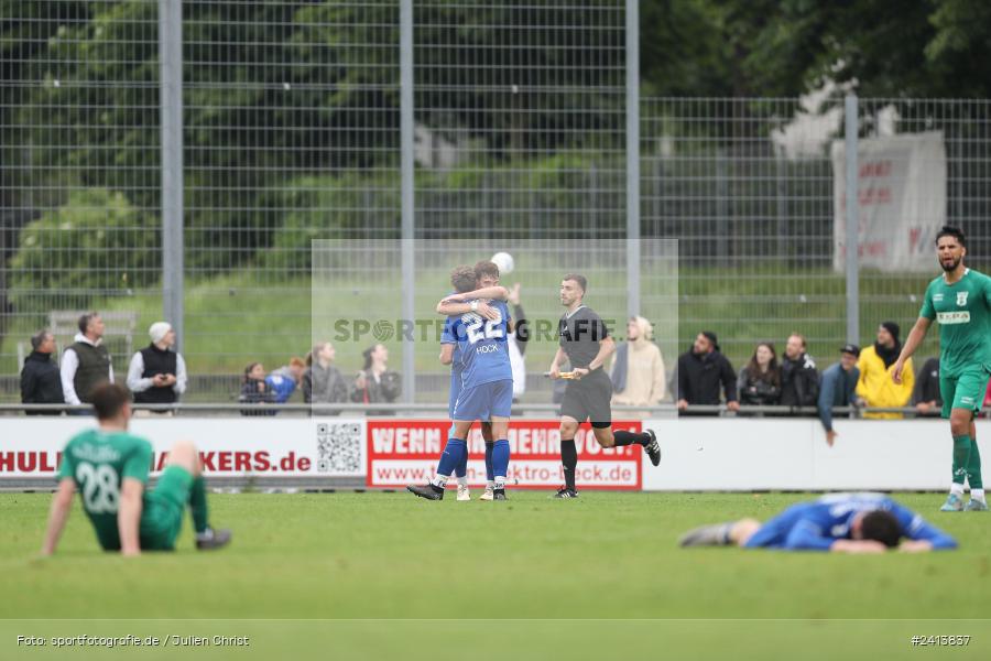 sport, action, Würzburger FV 04, Würzburg, WFV, TSV Großbardorf, TSV, Sepp Endres Sportanlage, Relegation, Landesliga Nordwest, Fussball, Bayernliga Nord, BFV, 01.06.2024 - Bild-ID: 2413837