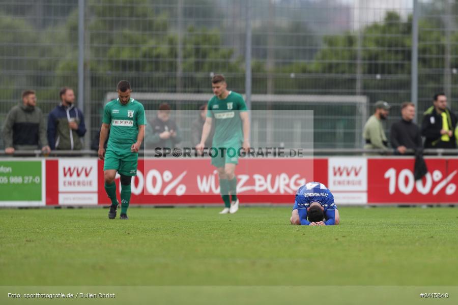 sport, action, Würzburger FV 04, Würzburg, WFV, TSV Großbardorf, TSV, Sepp Endres Sportanlage, Relegation, Landesliga Nordwest, Fussball, Bayernliga Nord, BFV, 01.06.2024 - Bild-ID: 2413840