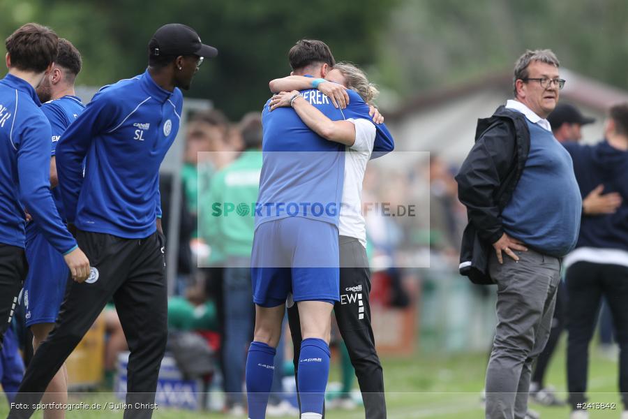 sport, action, Würzburger FV 04, Würzburg, WFV, TSV Großbardorf, TSV, Sepp Endres Sportanlage, Relegation, Landesliga Nordwest, Fussball, Bayernliga Nord, BFV, 01.06.2024 - Bild-ID: 2413842