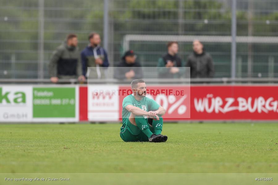 sport, action, Würzburger FV 04, Würzburg, WFV, TSV Großbardorf, TSV, Sepp Endres Sportanlage, Relegation, Landesliga Nordwest, Fussball, Bayernliga Nord, BFV, 01.06.2024 - Bild-ID: 2413885
