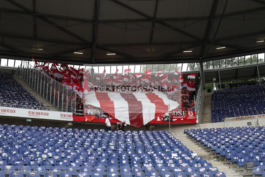 Heinz von Heiden Arena, Hannover, 02.06.2024, sport, action, DFB, Fussball, Regionalliga Nordost, Regionalliga Bayern, Relegation, Relegation zur 3. Liga, FWK, H96, FC Würzburger Kickers, Hannover 96 II - Bild-ID: 2413899