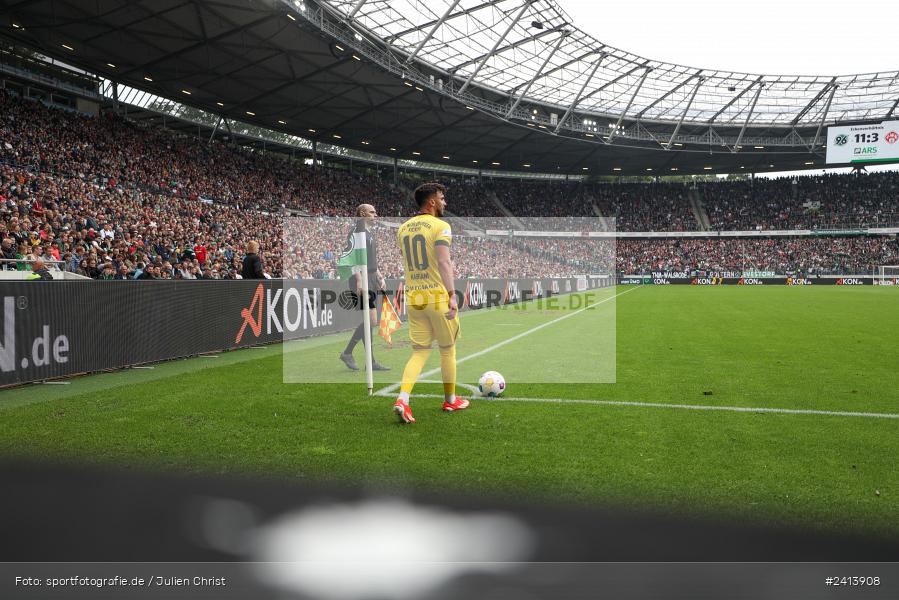 Heinz von Heiden Arena, Hannover, 02.06.2024, sport, action, DFB, Fussball, Regionalliga Nordost, Regionalliga Bayern, Relegation, Relegation zur 3. Liga, FWK, H96, FC Würzburger Kickers, Hannover 96 II - Bild-ID: 2413908 Heinz von Heiden Arena, Hannover, 02.06.2024, sport, action, DFB, Fussball, Regionalliga Nordost, Regionalliga Bayern, Relegation, Relegation zur 3. Liga, FWK, H96, FC Würzburger Kickers, Hannover 96 II - Bild-ID: 2413908