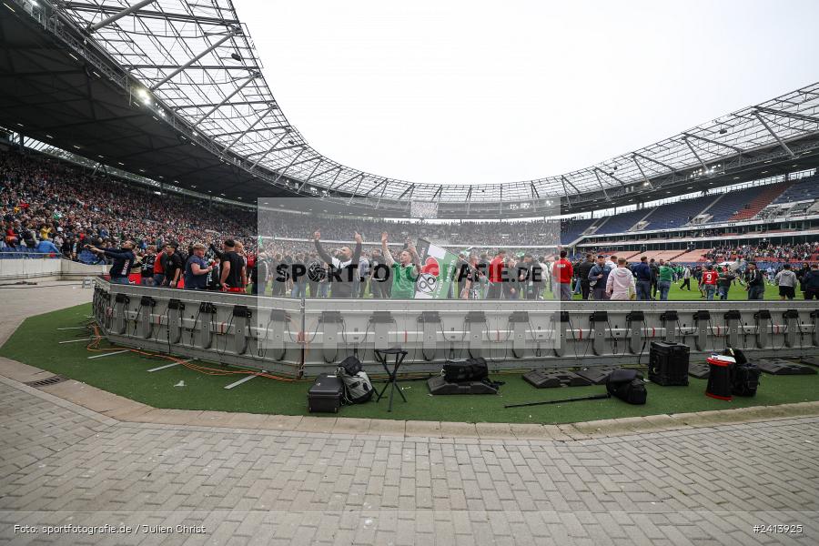 Heinz von Heiden Arena, Hannover, 02.06.2024, sport, action, DFB, Fussball, Regionalliga Nordost, Regionalliga Bayern, Relegation, Relegation zur 3. Liga, FWK, H96, FC Würzburger Kickers, Hannover 96 II - Bild-ID: 2413925 Heinz von Heiden Arena, Hannover, 02.06.2024, sport, action, DFB, Fussball, Regionalliga Nordost, Regionalliga Bayern, Relegation, Relegation zur 3. Liga, FWK, H96, FC Würzburger Kickers, Hannover 96 II - Bild-ID: 2413925