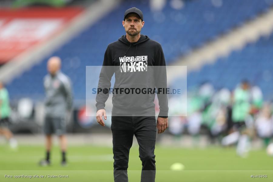 Heinz von Heiden Arena, Hannover, 02.06.2024, sport, action, DFB, Fussball, Regionalliga Nordost, Regionalliga Bayern, Relegation, Relegation zur 3. Liga, FWK, H96, FC Würzburger Kickers, Hannover 96 II - Bild-ID: 2413953