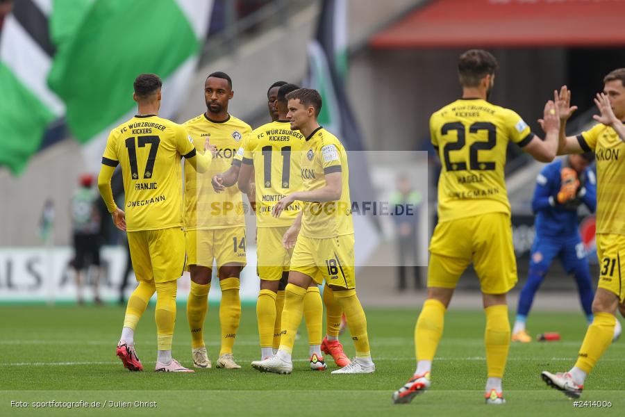 Heinz von Heiden Arena, Hannover, 02.06.2024, sport, action, DFB, Fussball, Regionalliga Nordost, Regionalliga Bayern, Relegation, Relegation zur 3. Liga, FWK, H96, FC Würzburger Kickers, Hannover 96 II - Bild-ID: 2414006 Heinz von Heiden Arena, Hannover, 02.06.2024, sport, action, DFB, Fussball, Regionalliga Nordost, Regionalliga Bayern, Relegation, Relegation zur 3. Liga, FWK, H96, FC Würzburger Kickers, Hannover 96 II - Bild-ID: 2414006