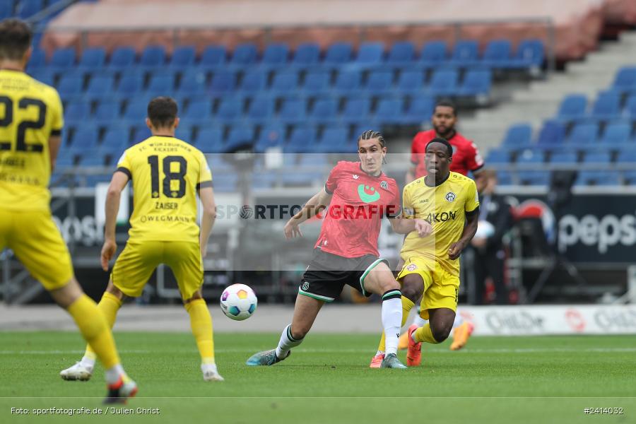 Heinz von Heiden Arena, Hannover, 02.06.2024, sport, action, DFB, Fussball, Regionalliga Nordost, Regionalliga Bayern, Relegation, Relegation zur 3. Liga, FWK, H96, FC Würzburger Kickers, Hannover 96 II - Bild-ID: 2414032 Heinz von Heiden Arena, Hannover, 02.06.2024, sport, action, DFB, Fussball, Regionalliga Nordost, Regionalliga Bayern, Relegation, Relegation zur 3. Liga, FWK, H96, FC Würzburger Kickers, Hannover 96 II - Bild-ID: 2414032