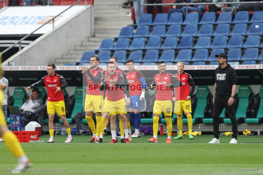 Heinz von Heiden Arena, Hannover, 02.06.2024, sport, action, DFB, Fussball, Regionalliga Nordost, Regionalliga Bayern, Relegation, Relegation zur 3. Liga, FWK, H96, FC Würzburger Kickers, Hannover 96 II - Bild-ID: 2414093