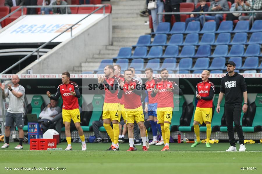 Heinz von Heiden Arena, Hannover, 02.06.2024, sport, action, DFB, Fussball, Regionalliga Nordost, Regionalliga Bayern, Relegation, Relegation zur 3. Liga, FWK, H96, FC Würzburger Kickers, Hannover 96 II - Bild-ID: 2414094