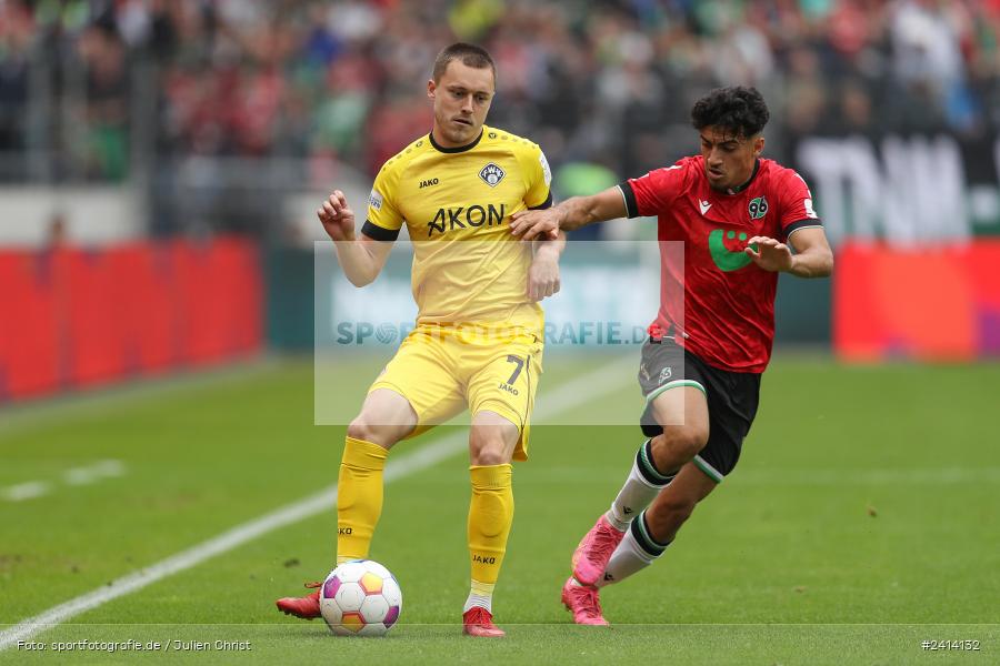 Heinz von Heiden Arena, Hannover, 02.06.2024, sport, action, DFB, Fussball, Regionalliga Nordost, Regionalliga Bayern, Relegation, Relegation zur 3. Liga, FWK, H96, FC Würzburger Kickers, Hannover 96 II - Bild-ID: 2414132 Heinz von Heiden Arena, Hannover, 02.06.2024, sport, action, DFB, Fussball, Regionalliga Nordost, Regionalliga Bayern, Relegation, Relegation zur 3. Liga, FWK, H96, FC Würzburger Kickers, Hannover 96 II - Bild-ID: 2414132