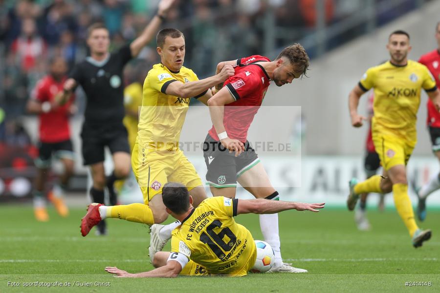 Heinz von Heiden Arena, Hannover, 02.06.2024, sport, action, DFB, Fussball, Regionalliga Nordost, Regionalliga Bayern, Relegation, Relegation zur 3. Liga, FWK, H96, FC Würzburger Kickers, Hannover 96 II - Bild-ID: 2414148 Heinz von Heiden Arena, Hannover, 02.06.2024, sport, action, DFB, Fussball, Regionalliga Nordost, Regionalliga Bayern, Relegation, Relegation zur 3. Liga, FWK, H96, FC Würzburger Kickers, Hannover 96 II - Bild-ID: 2414148