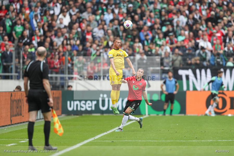 Heinz von Heiden Arena, Hannover, 02.06.2024, sport, action, DFB, Fussball, Regionalliga Nordost, Regionalliga Bayern, Relegation, Relegation zur 3. Liga, FWK, H96, FC Würzburger Kickers, Hannover 96 II - Bild-ID: 2414190 Heinz von Heiden Arena, Hannover, 02.06.2024, sport, action, DFB, Fussball, Regionalliga Nordost, Regionalliga Bayern, Relegation, Relegation zur 3. Liga, FWK, H96, FC Würzburger Kickers, Hannover 96 II - Bild-ID: 2414190