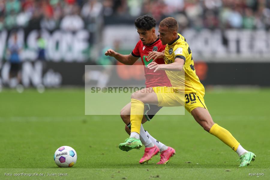 Heinz von Heiden Arena, Hannover, 02.06.2024, sport, action, DFB, Fussball, Regionalliga Nordost, Regionalliga Bayern, Relegation, Relegation zur 3. Liga, FWK, H96, FC Würzburger Kickers, Hannover 96 II - Bild-ID: 2414195