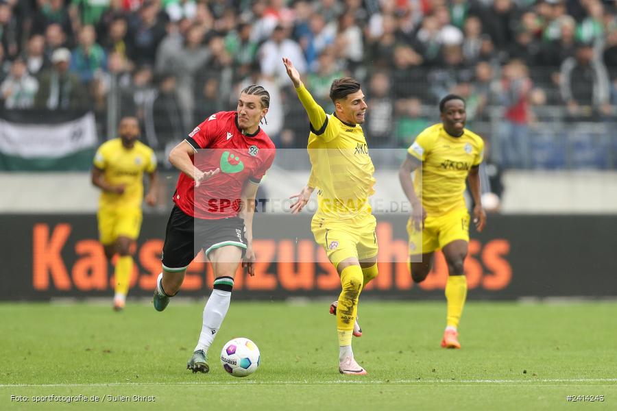 Heinz von Heiden Arena, Hannover, 02.06.2024, sport, action, DFB, Fussball, Regionalliga Nordost, Regionalliga Bayern, Relegation, Relegation zur 3. Liga, FWK, H96, FC Würzburger Kickers, Hannover 96 II - Bild-ID: 2414243 Heinz von Heiden Arena, Hannover, 02.06.2024, sport, action, DFB, Fussball, Regionalliga Nordost, Regionalliga Bayern, Relegation, Relegation zur 3. Liga, FWK, H96, FC Würzburger Kickers, Hannover 96 II - Bild-ID: 2414243