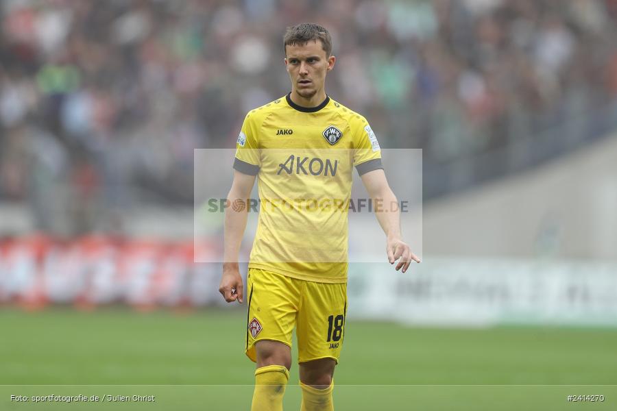 Heinz von Heiden Arena, Hannover, 02.06.2024, sport, action, DFB, Fussball, Regionalliga Nordost, Regionalliga Bayern, Relegation, Relegation zur 3. Liga, FWK, H96, FC Würzburger Kickers, Hannover 96 II - Bild-ID: 2414270