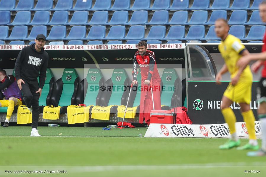 Heinz von Heiden Arena, Hannover, 02.06.2024, sport, action, DFB, Fussball, Regionalliga Nordost, Regionalliga Bayern, Relegation, Relegation zur 3. Liga, FWK, H96, FC Würzburger Kickers, Hannover 96 II - Bild-ID: 2414293 Heinz von Heiden Arena, Hannover, 02.06.2024, sport, action, DFB, Fussball, Regionalliga Nordost, Regionalliga Bayern, Relegation, Relegation zur 3. Liga, FWK, H96, FC Würzburger Kickers, Hannover 96 II - Bild-ID: 2414293
