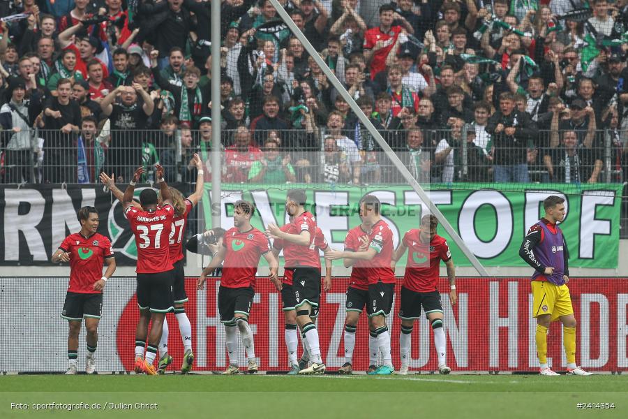 Heinz von Heiden Arena, Hannover, 02.06.2024, sport, action, DFB, Fussball, Regionalliga Nordost, Regionalliga Bayern, Relegation, Relegation zur 3. Liga, FWK, H96, FC Würzburger Kickers, Hannover 96 II - Bild-ID: 2414354 Heinz von Heiden Arena, Hannover, 02.06.2024, sport, action, DFB, Fussball, Regionalliga Nordost, Regionalliga Bayern, Relegation, Relegation zur 3. Liga, FWK, H96, FC Würzburger Kickers, Hannover 96 II - Bild-ID: 2414354
