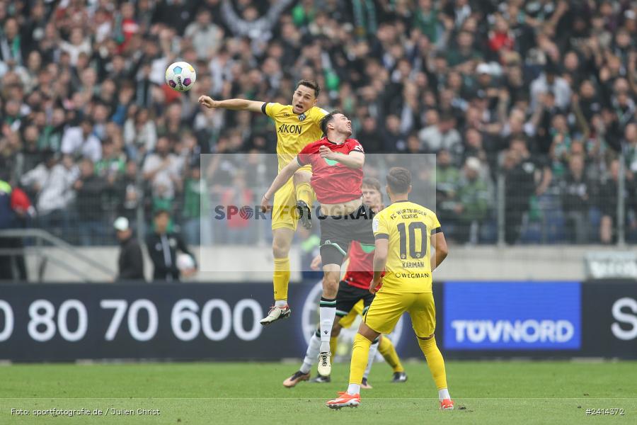 Heinz von Heiden Arena, Hannover, 02.06.2024, sport, action, DFB, Fussball, Regionalliga Nordost, Regionalliga Bayern, Relegation, Relegation zur 3. Liga, FWK, H96, FC Würzburger Kickers, Hannover 96 II - Bild-ID: 2414372 Heinz von Heiden Arena, Hannover, 02.06.2024, sport, action, DFB, Fussball, Regionalliga Nordost, Regionalliga Bayern, Relegation, Relegation zur 3. Liga, FWK, H96, FC Würzburger Kickers, Hannover 96 II - Bild-ID: 2414372